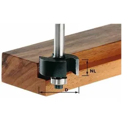 Festool, Fräser, Falzfräser HW S8 D31,7/NL 12,7