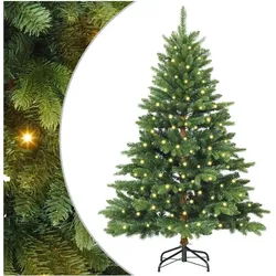vidaXL, Weihnachtsbaum, Leif (mit LEDs) (210 cm)