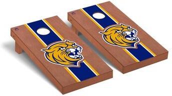 Skip's Garage Johnson & Wales JWU Wildcats Rosewood Cornhole Board Set