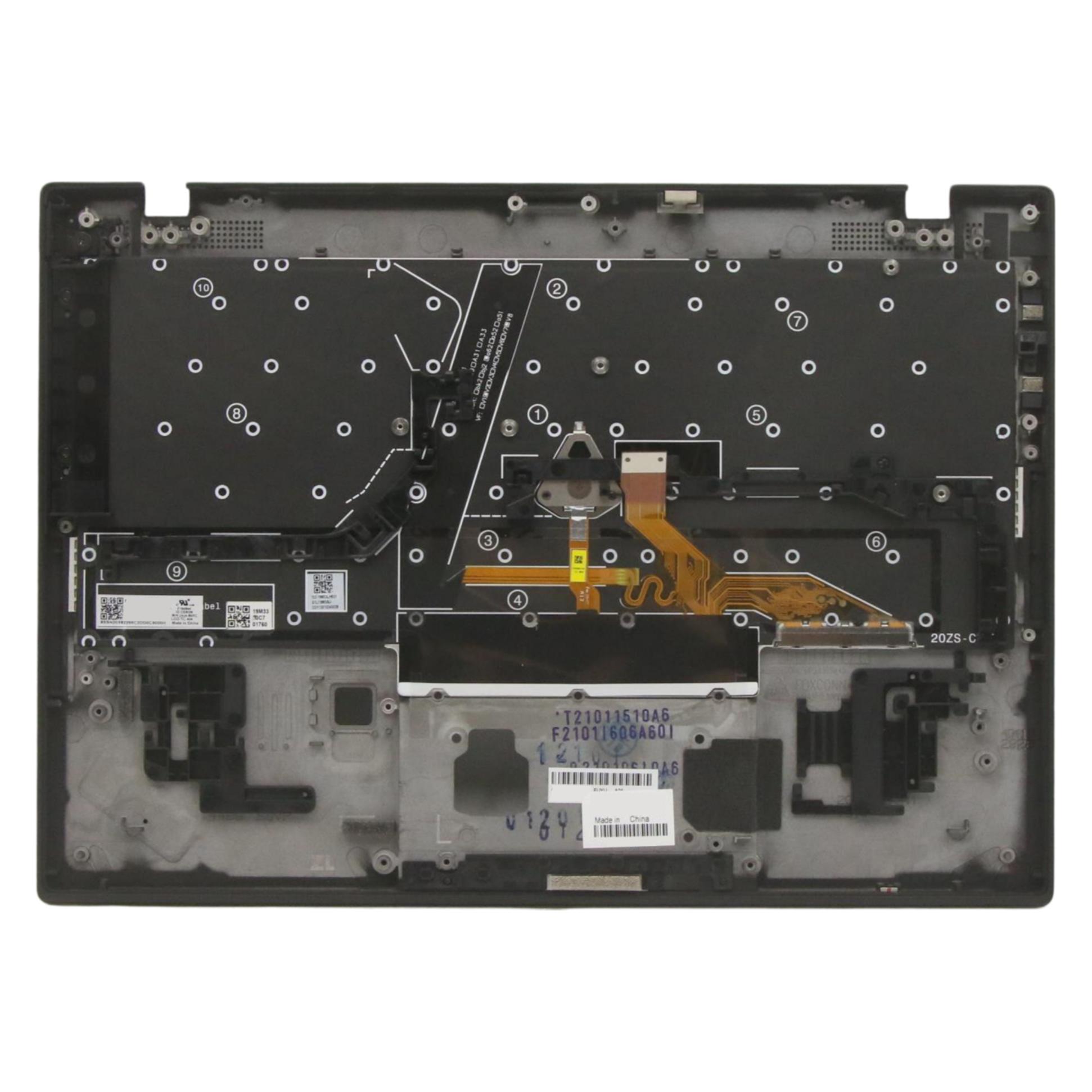 Lenovo Cover Upper w/ Keyboard GER W-Wan Backlight (5M11B38394)