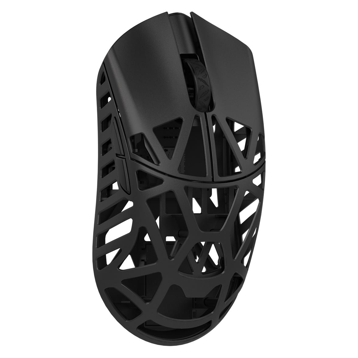 WLMouse Beast X Max Solid Sides - Black (Omron Optical) Wireless 8K Magnesium Mouse (Kabelgebunden, Kabellos) (MAXHEI-O-SHIXIN)