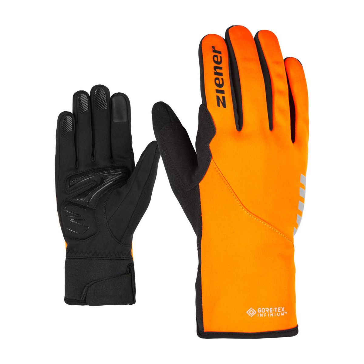Ziener Dagur WS Touch Bike Glove poison orange (738) 6,5 808311-738-6,5