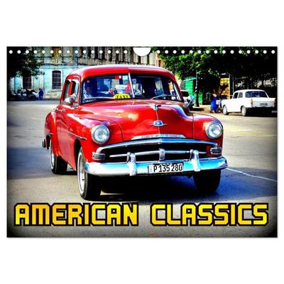 American Classics (Wandkalender 2027 DIN A4 quer), CALVENDO Monatskalender