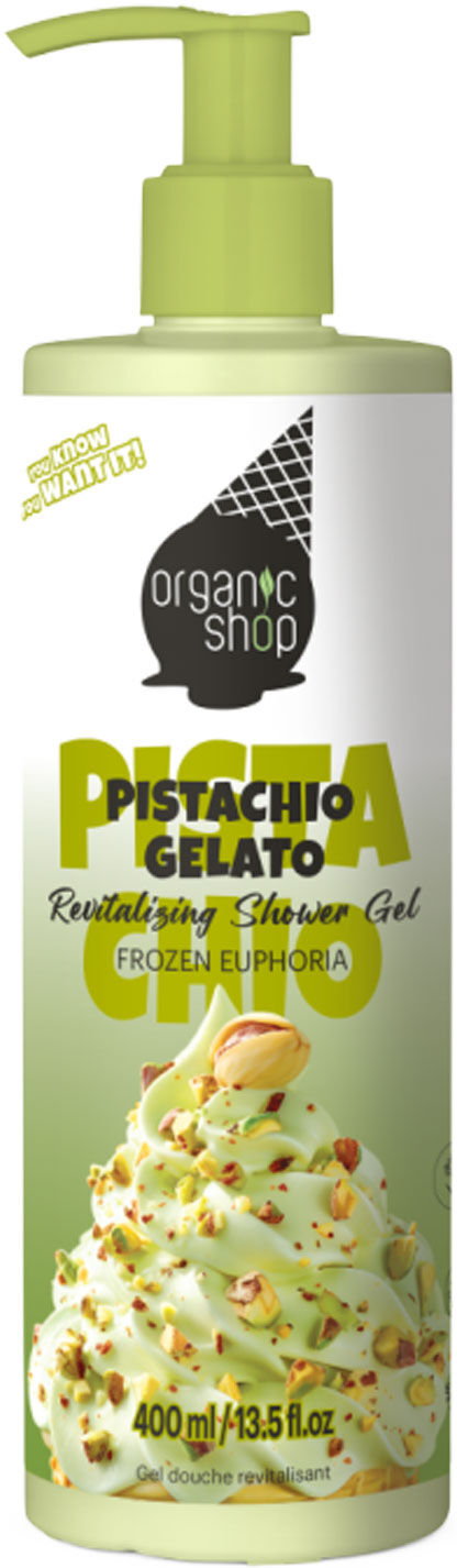 ORGANIC SHOP Ice Cream Pistachio Gelato Shower Gel 400ml