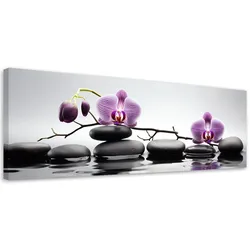 WANDBILD spa zen orchidee