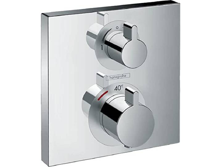 hansgrohe Thermostat Ecostat Square mitigeur de douche 2 fonctions Chromé
