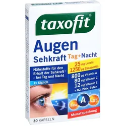 TAXOFIT Augen Sehkraft Kapseln
