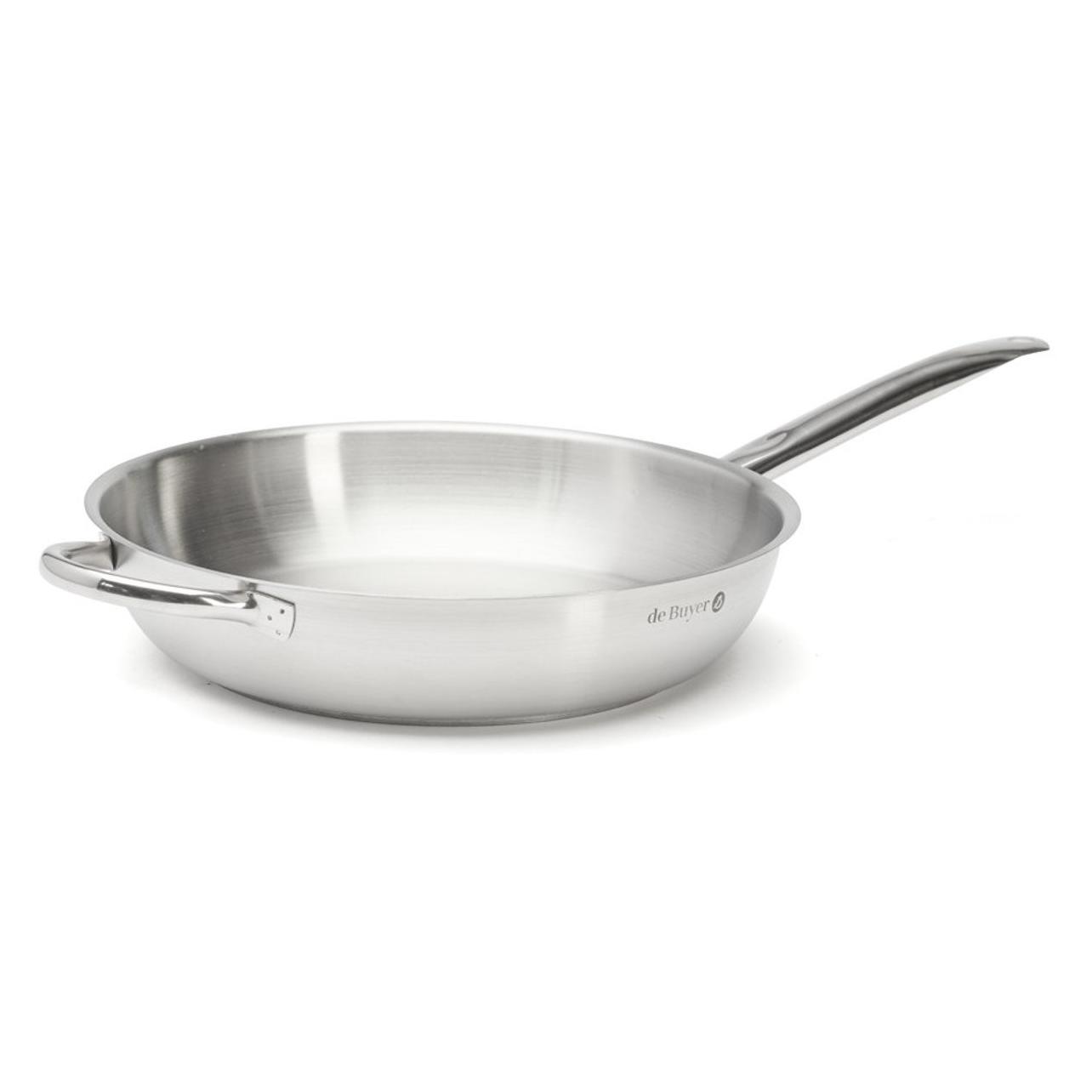 de Buyer Bratpfanne (Bratpfanne, Edelstahl, 32 x 7.05 cm) (3504.32)