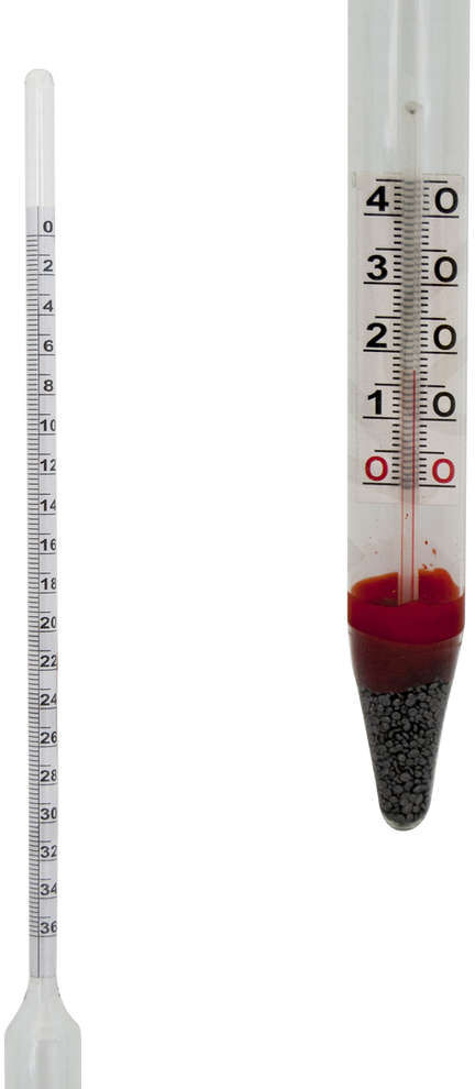 Polsinelli Mustimètre Babo long avec thermomètre
