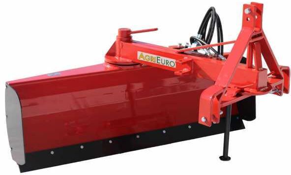 AgriEuro Premium Niveleuse hydraulique à tracteur AgriEuro LLP220 - Série Lourde - Pivot d'attelage et lame rotatifs