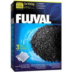 6x Fluval Aktivkohle (Innenfilter, Salzwasser, Süsswasser), Aquarium Filter
