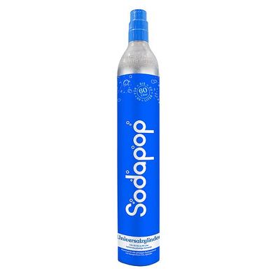 SODAPOP CO2 Zusatz-Zylinder 60L in Verkaufsverpackung