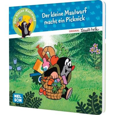 Der kleine Maulwurf: Der kleine Maulwurf macht ein Picknick, Gebundene Ausgabe von Zdenek Miler, Nelson, 978-3-8451-3042-2