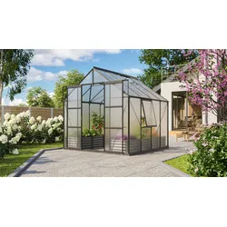 Vitavia Gewächshaus "Jupiter 6700",schwarz,6,7 m2