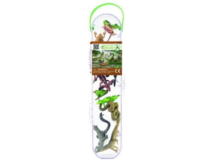COLLECTA Set Van 12 Reptielen en Amfibieën