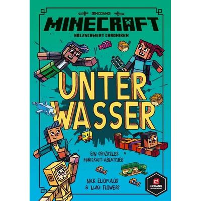 Minecraft, Unter Wasser, Gebundene Ausgabe von Nick Eliopulos,Minecraft, Schneiderbuch, 978-3-505-14270-3