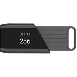 PNY ATTACH X USB 3.2 256GB (256 GB, USB-A), USB Stick, Schwarz