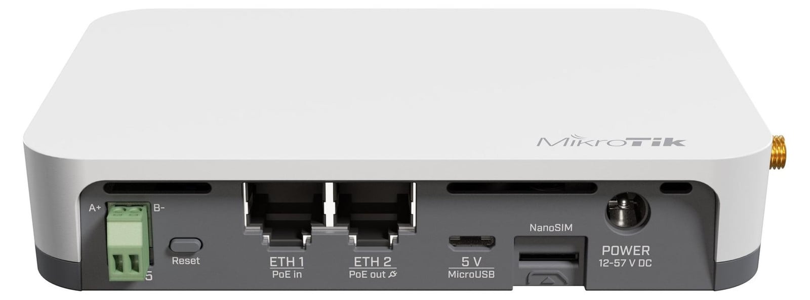 MikroTik KNOT LR8G Router, wit, IP20, 1,5 dBi, QCA9531, 650 MHz