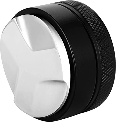 VIA CREMA Espresso Leveler Distributie Tool 53mm van Roestvrij Staal