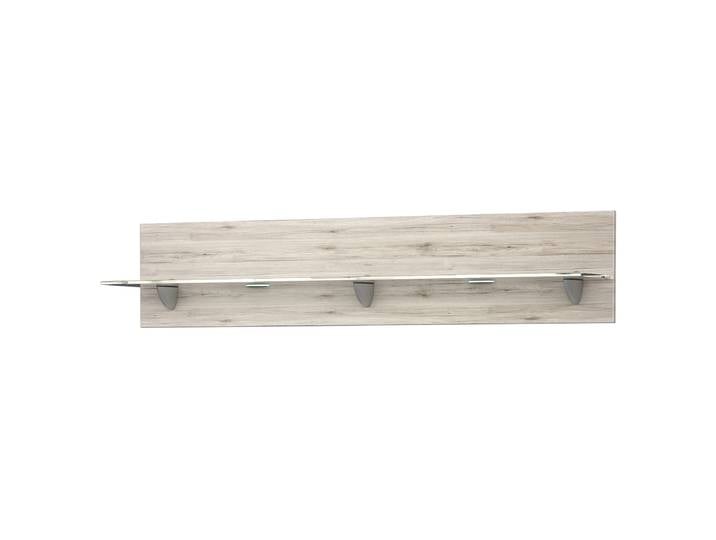 Wandboard Spanplatte, foliert Braun/Beige 120 x 25 x 22cm