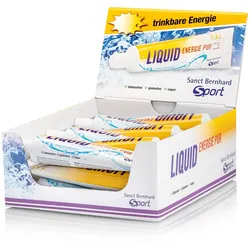 Sanct Bernhard Sport Liquid-Energie-Pur Pfirsich-Maracuja 18er-Box - 900 ml