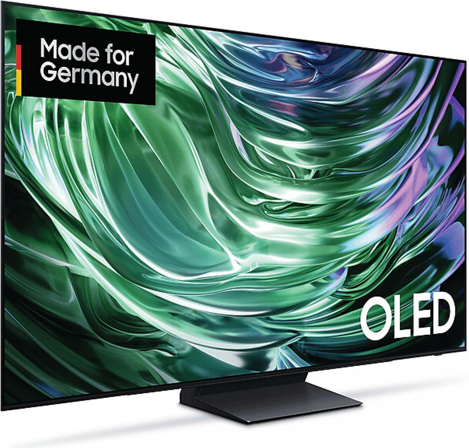 Samsung S90D 55" OLED 4K Tizen OS Smart TV (2024), 139,7 cm (55"), 3840 x 2160 Pixel, OLED, Smart-TV, WLAN, Schwarz