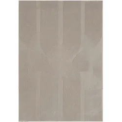 Webteppich Sign Beige ca. 80x150cm