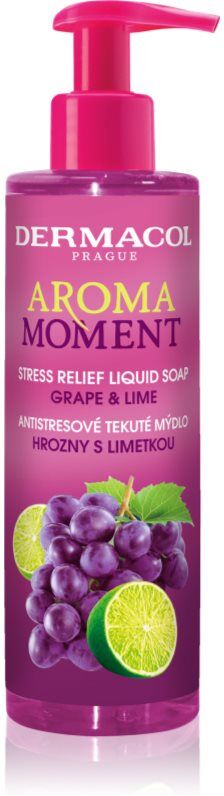 Dermacol Aroma Moment Grape & Lime anti-stress liquid soap 250 ml