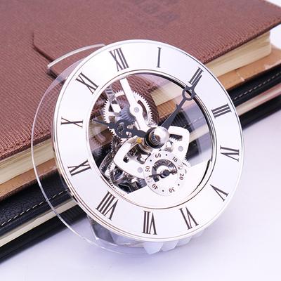 Daily Deals Depot Creative Luxury Watch Movement For DIY Clocks, Good Quality Clockwork Clock, Hand Clocks Accessories Mechanism silver