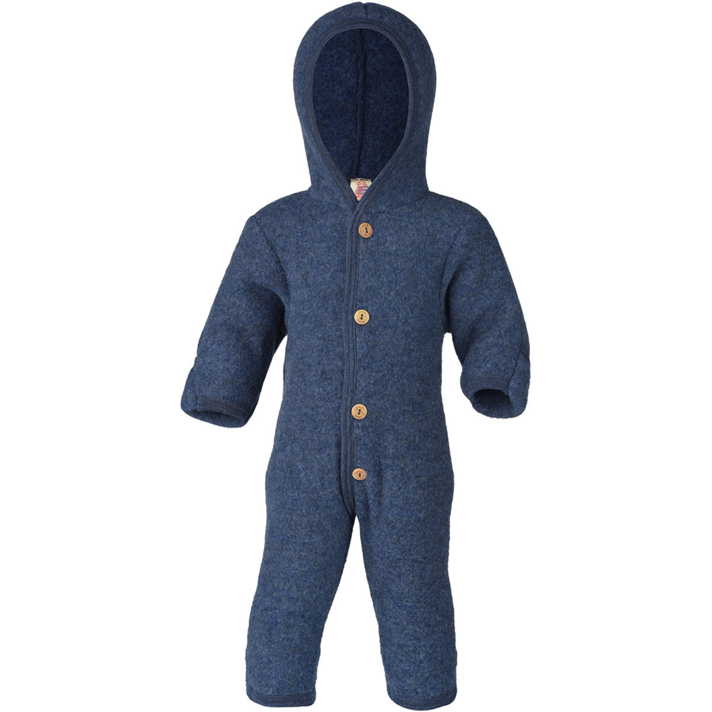 Engel Fleece Overall Kinder Overalls blau Größe 74 Lifestyle Hautfreundlich Wasserabweisend