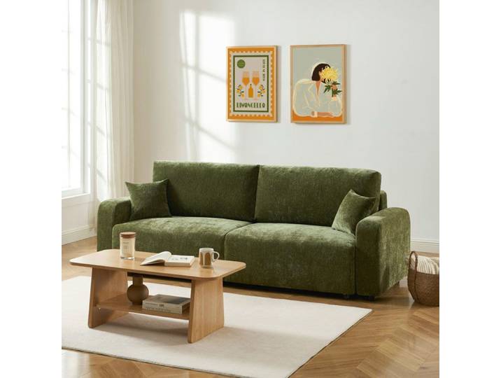 Canapé droit LIVIO - Vert