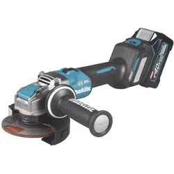 Makita Akku-Winkelschleifer 40V max. / 4,0 Ah, 2 Akkus + Ladegerät im MAKPAC GA041GM201