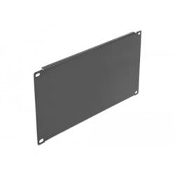 Delock 66665 19 Zoll Netzwerkschrank-Blindabdeckung 4 HE Schwarz