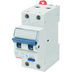 Gewiss, Schutzschalter, GEWI GW95107 MDC60 FI/LS B16/0.03A 1P+N A 6KA 2TE