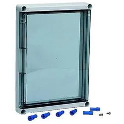 Fibox Scharnierdeckel EKIN4305HT, Polycarbonat 440 x 320 x 50 mmHxBxT Transparent inkl. Schrauben Fü (Gehäuse), Elektronikzubehör + Gehäuse, Transparent