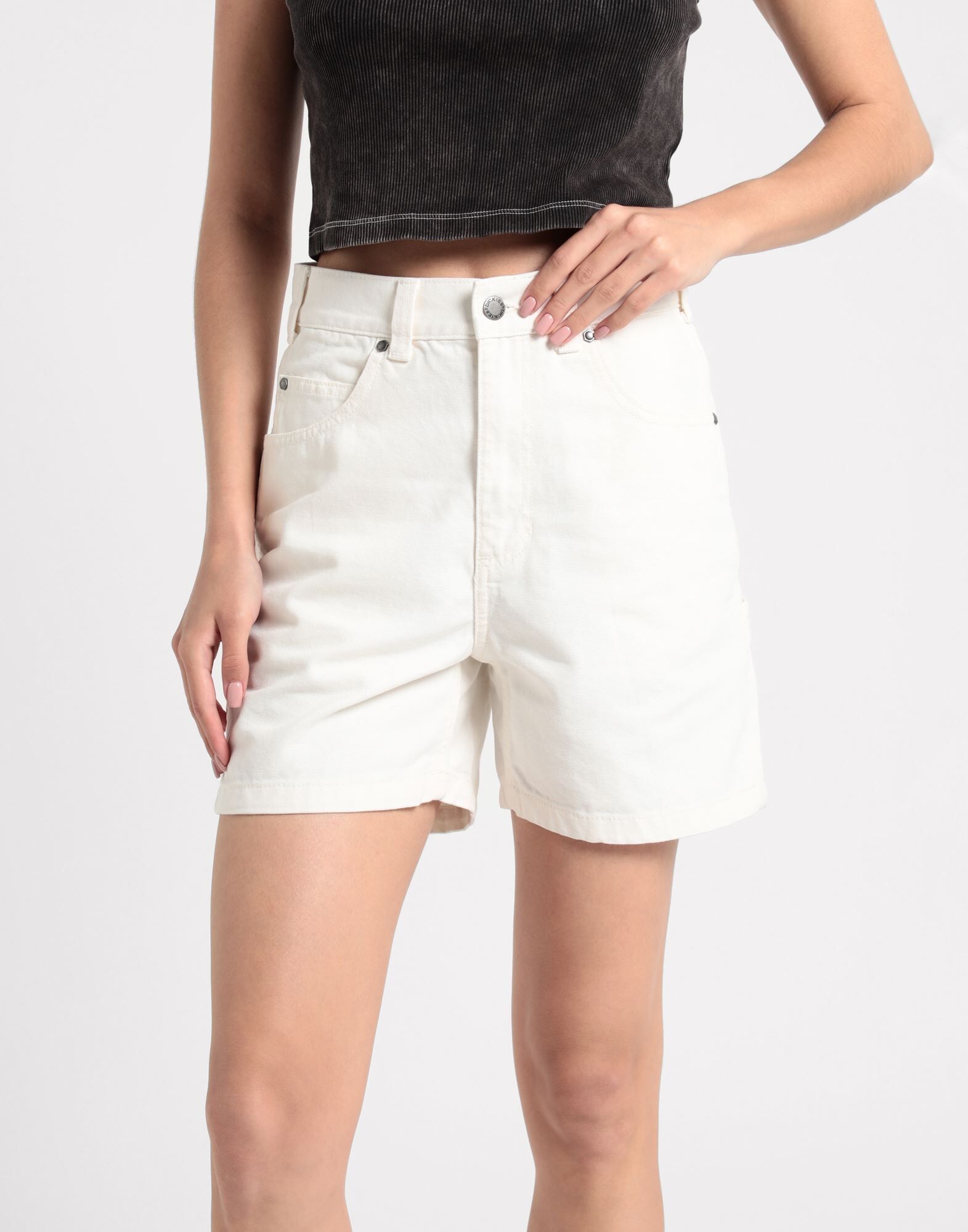 Dickies Pantalones cortos y bermudas Mujer Marfil 25,26,27,28 Mujer
