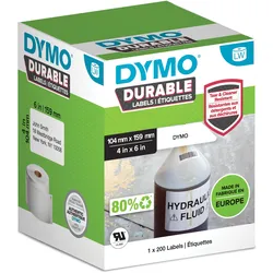 Dymo, Etikettenrolle, LabelWriter Hochleistungs-Etiketten (159 mm)