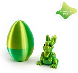 Uplift Essentials 3D Printed Rabbit Egg Ornament   High Tech Easter Desktop Decor style 11