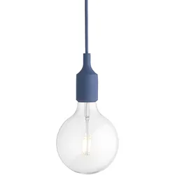 Muuto E27 LED Pendelleuchte, pale blue