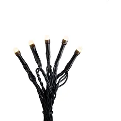 Konstsmide Weihnachtsbeleuchtung  Micro LED Lichterkette gefrostet 40 Dioden