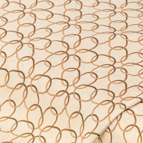 Blusenstoff "Grafisch", creme-color