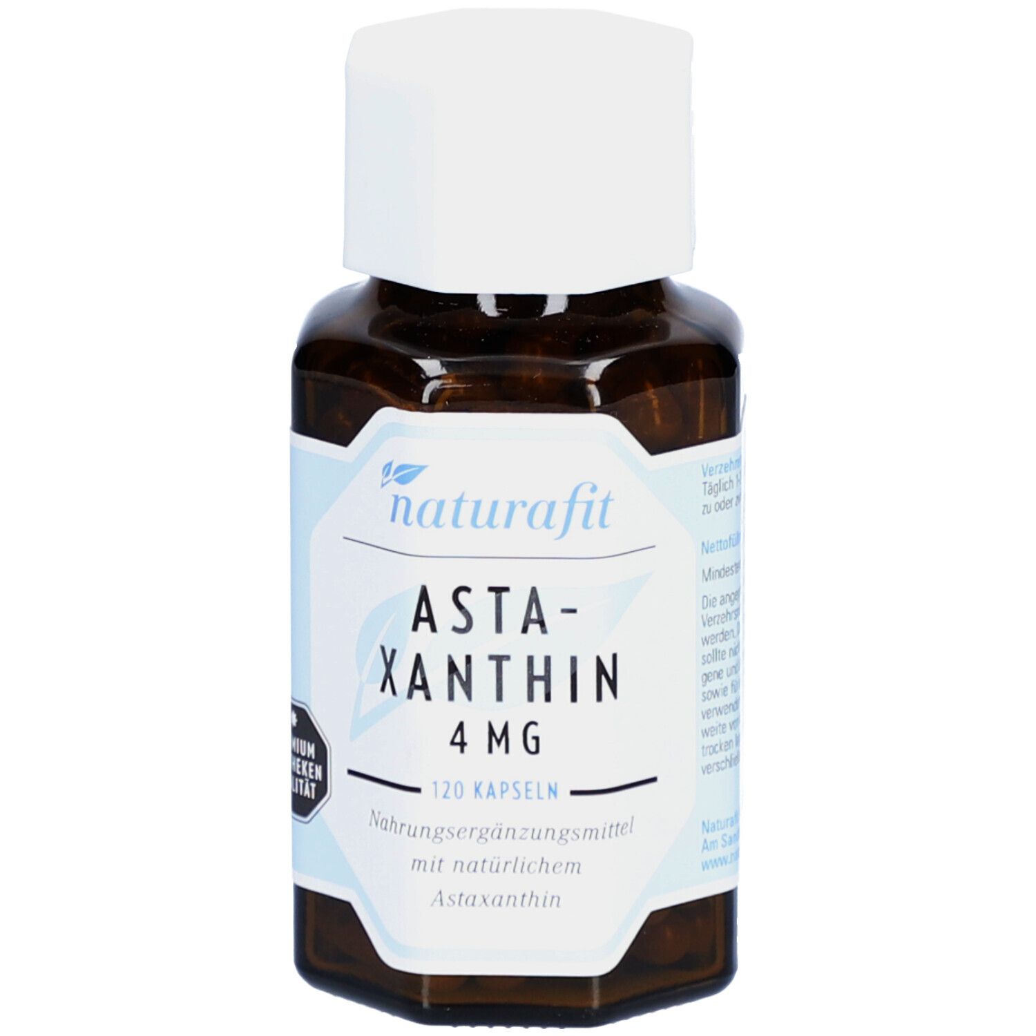 Naturafit Astaxanthin 4 mg Kapseln 120 St