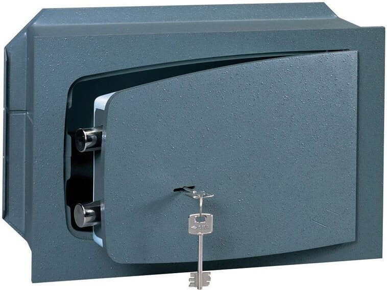 Toro Cassaforte meccanica a muro cm 36x24x19h spessore sportello 8 mm con chiave