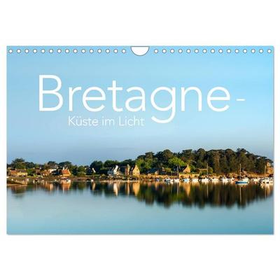Bretagne - Küste im Licht (Wandkalender 2026 DIN A4 quer), CALVENDO Monatskalender