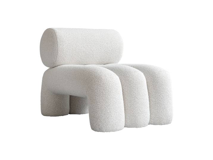 101 Copenhagen Chaise lounge Foku Chair Bouclé