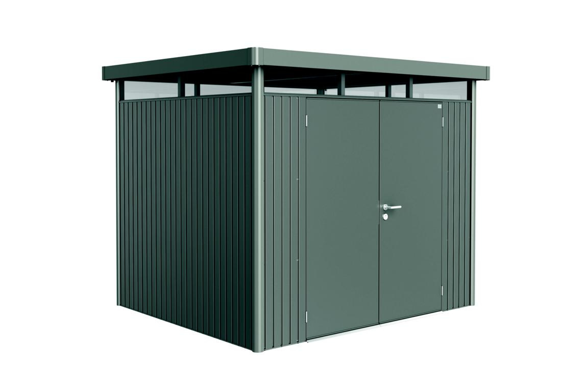 BIOHORTGARTE GH HighLine Gr. H3 m.Doppeltür quarzgrau-metallic 08439056