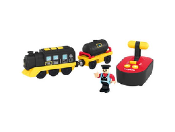 LUPILU® Train radiocommandé, 4 pièces (locomotive classique)