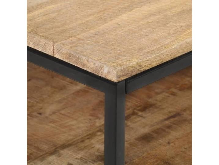Joli & Fonctionnel -(Brun)Support média - Meuble TV - Table TV - 130x30x45cm - Bois de manguier brut - MEUBLE HIFI jgk769496