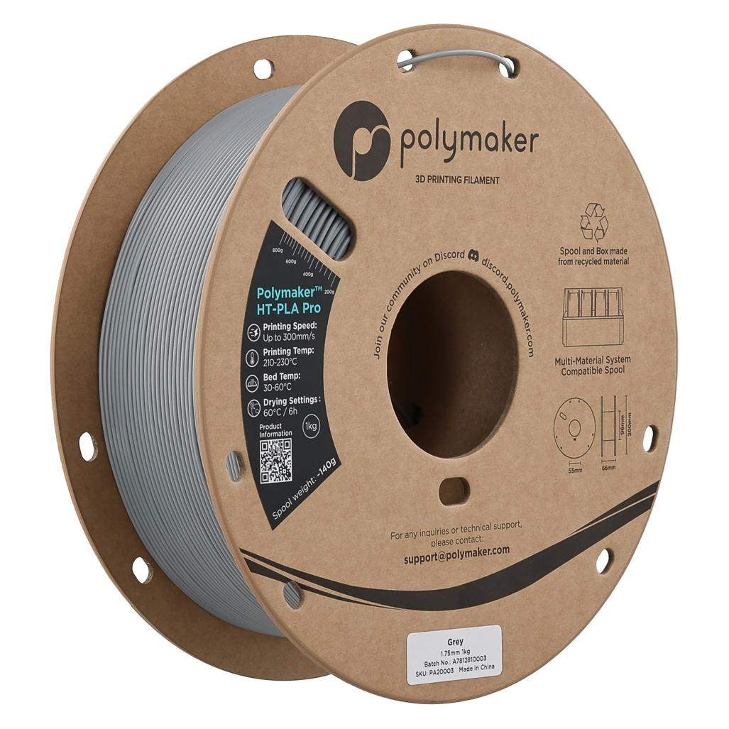 Polymaker HT-PLA-PRO GREY 1kg (PLA, 1000 g) (PA20003)