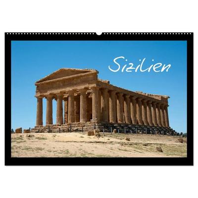 Sizilien (Wandkalender 2027 DIN A2 quer), CALVENDO Monatskalender